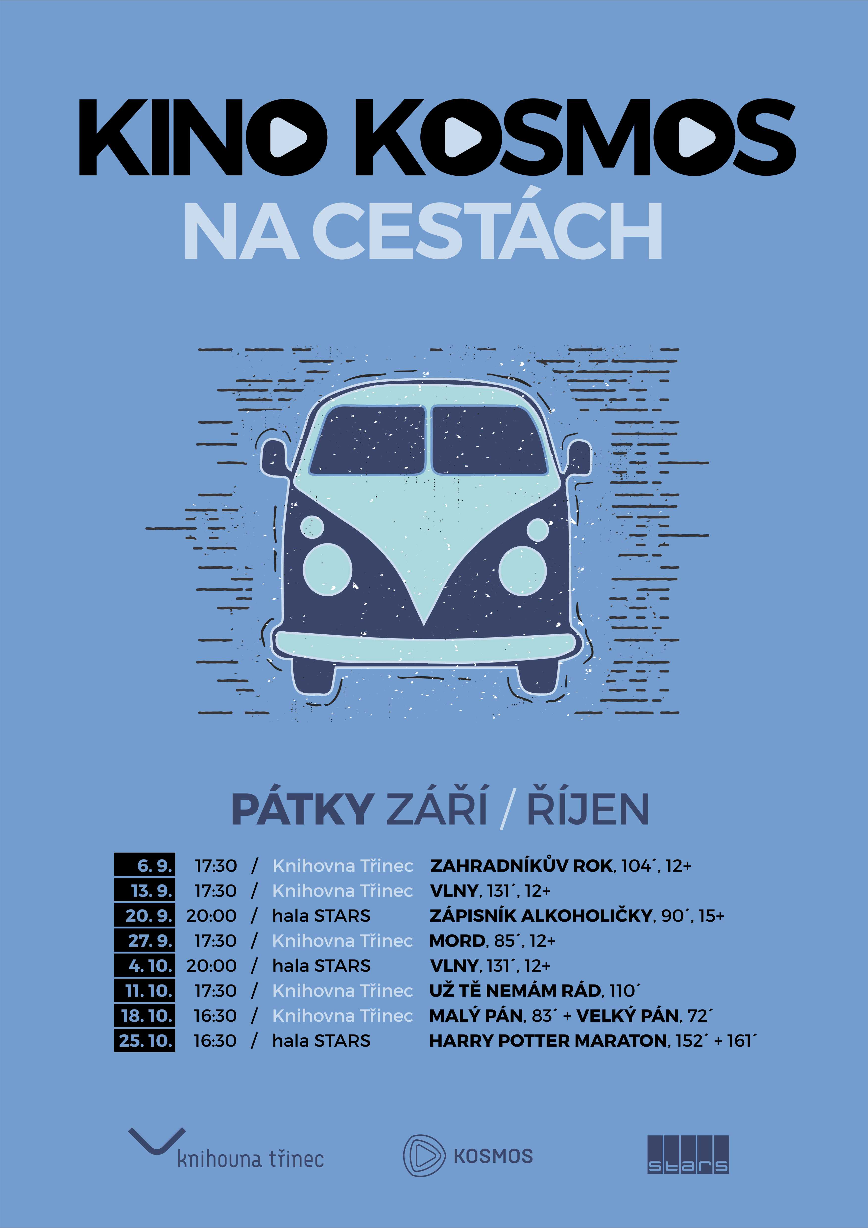 kino na cestách pátky září říjen 2024