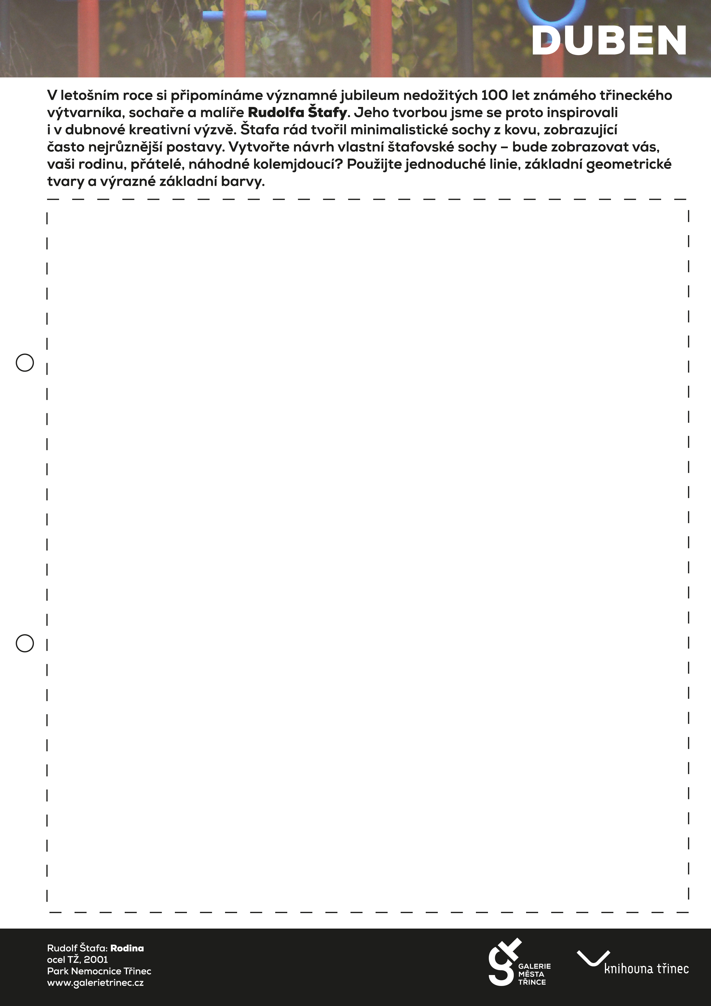 Kreativní list Duben GMT 01