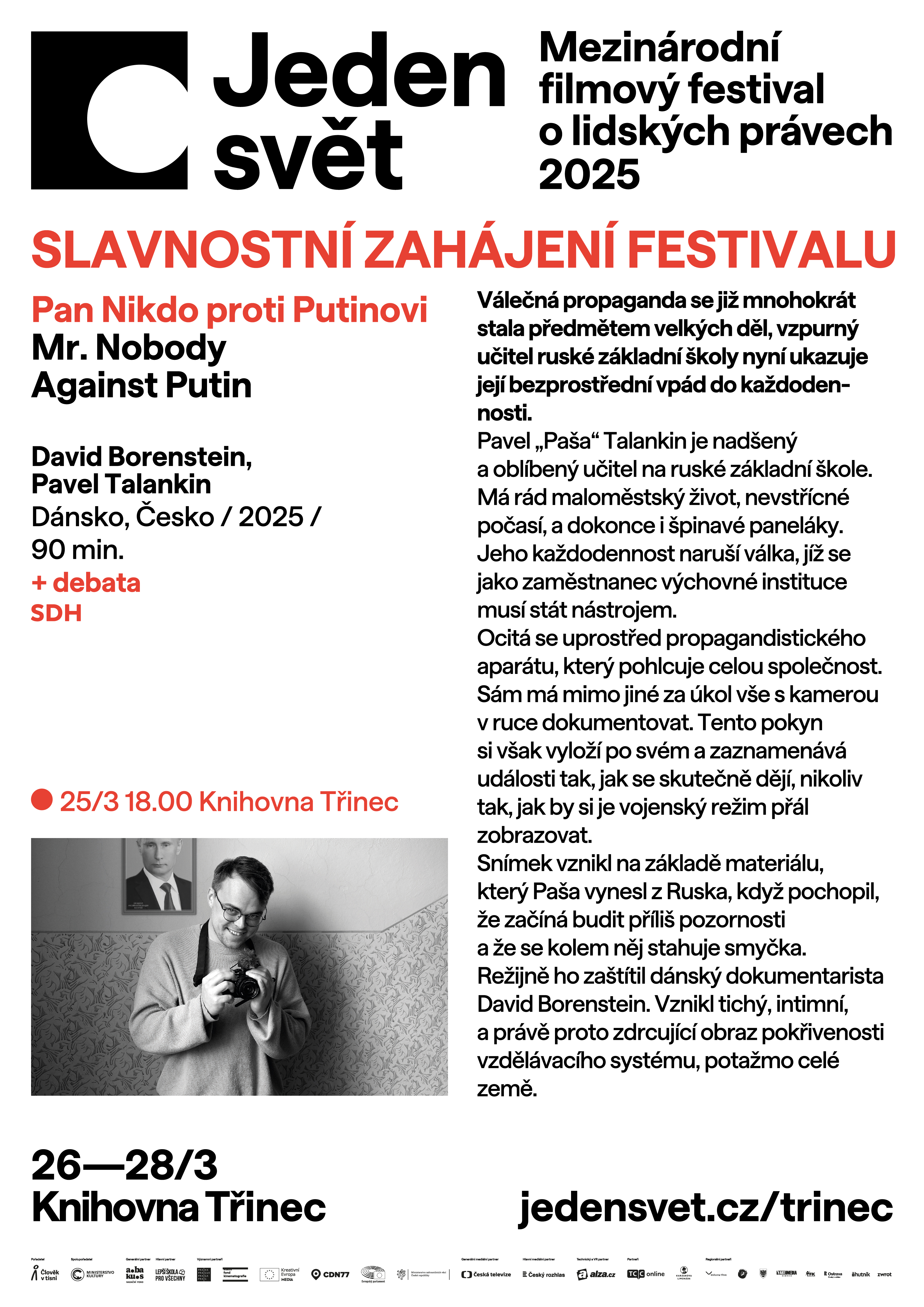 JS KNIHOVNA Třinec Slavnostní zahájení festivalu 2025 WEB