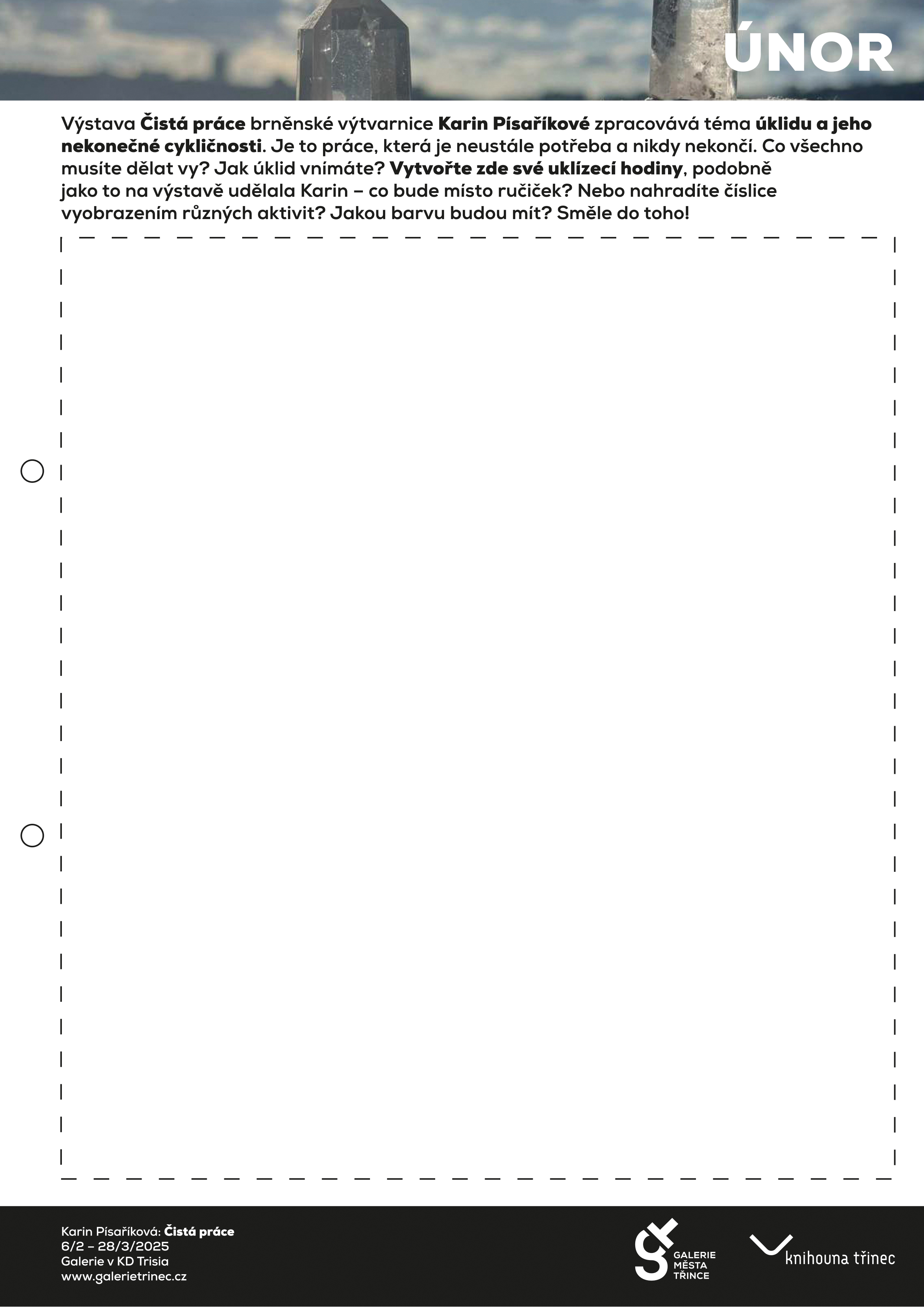 Kreativní list Leden TRISIA