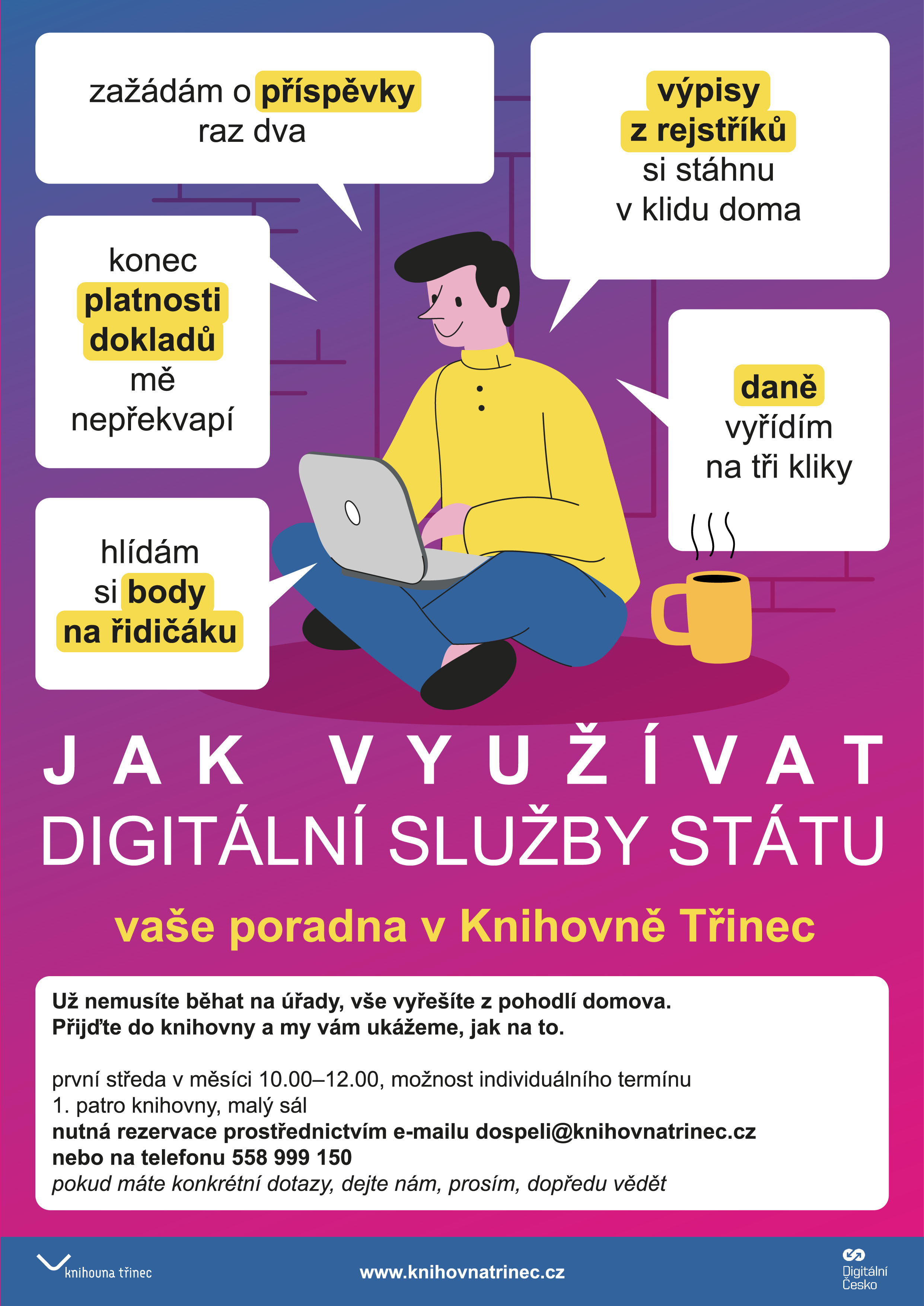 Digitální služby státu Knihovna Třinec 2026 WEB