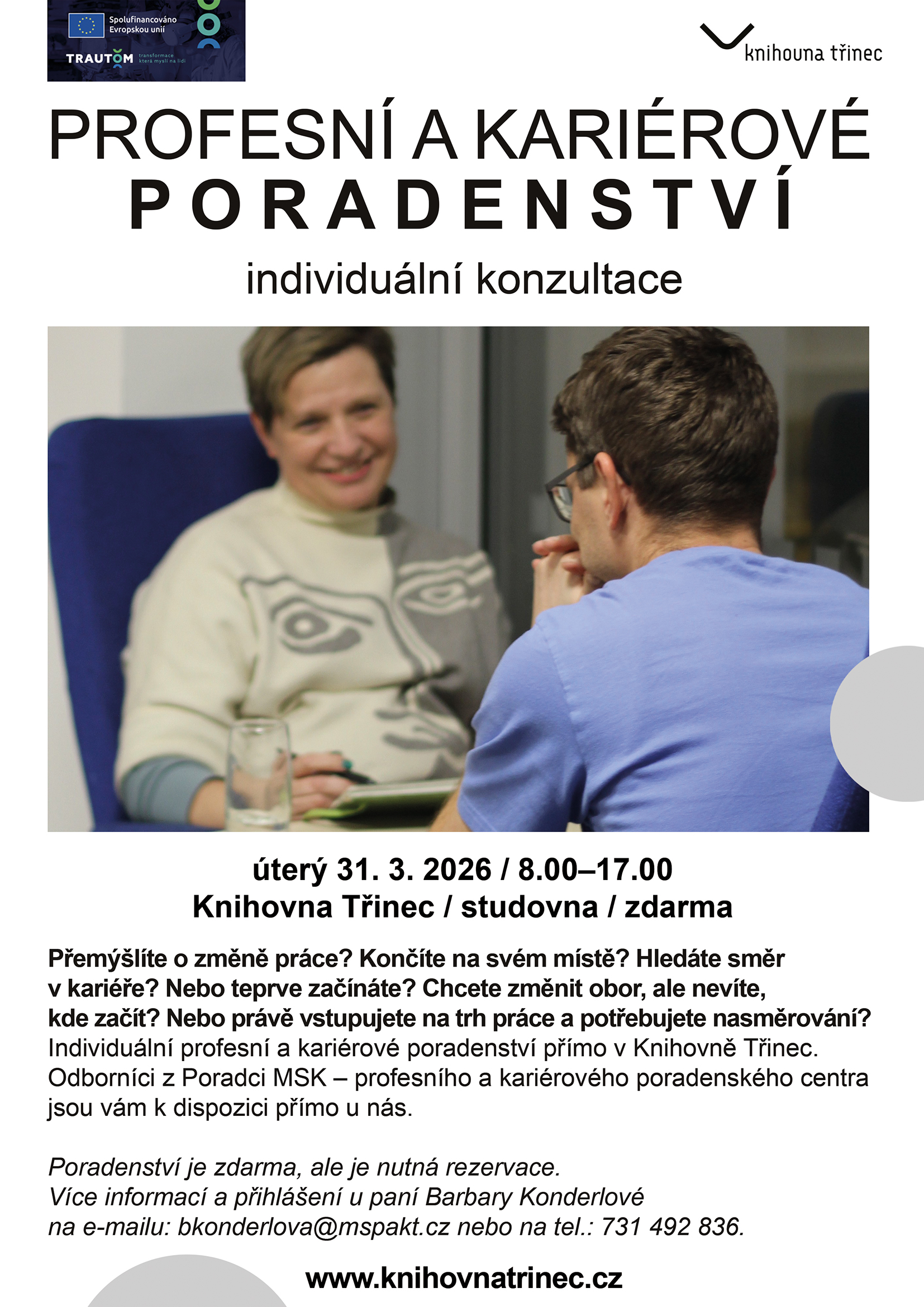Kariérové poradenství 2026 WEB