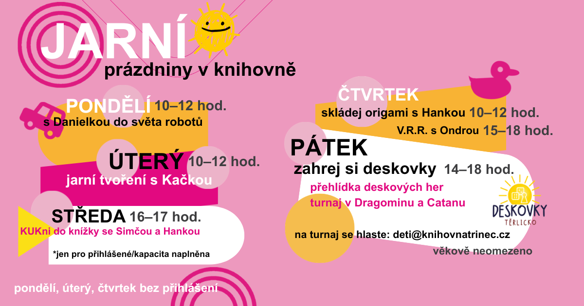 jarní prázdniny 2026